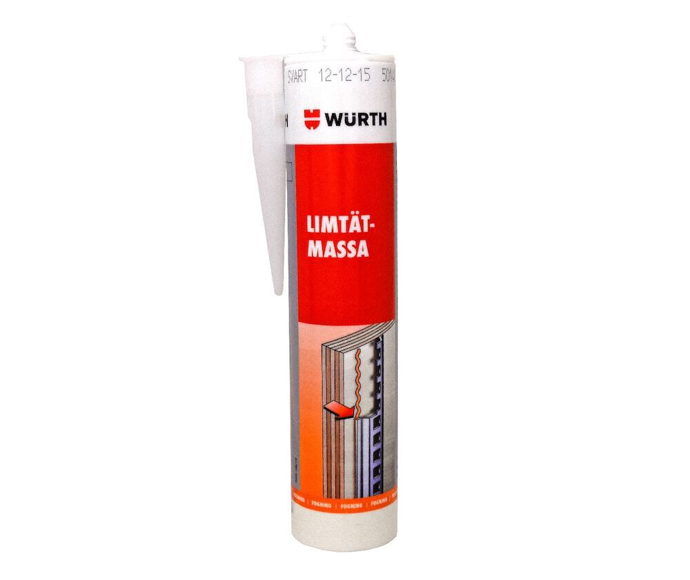 WURTH LIMTÄTMASSA VIT 310 ML