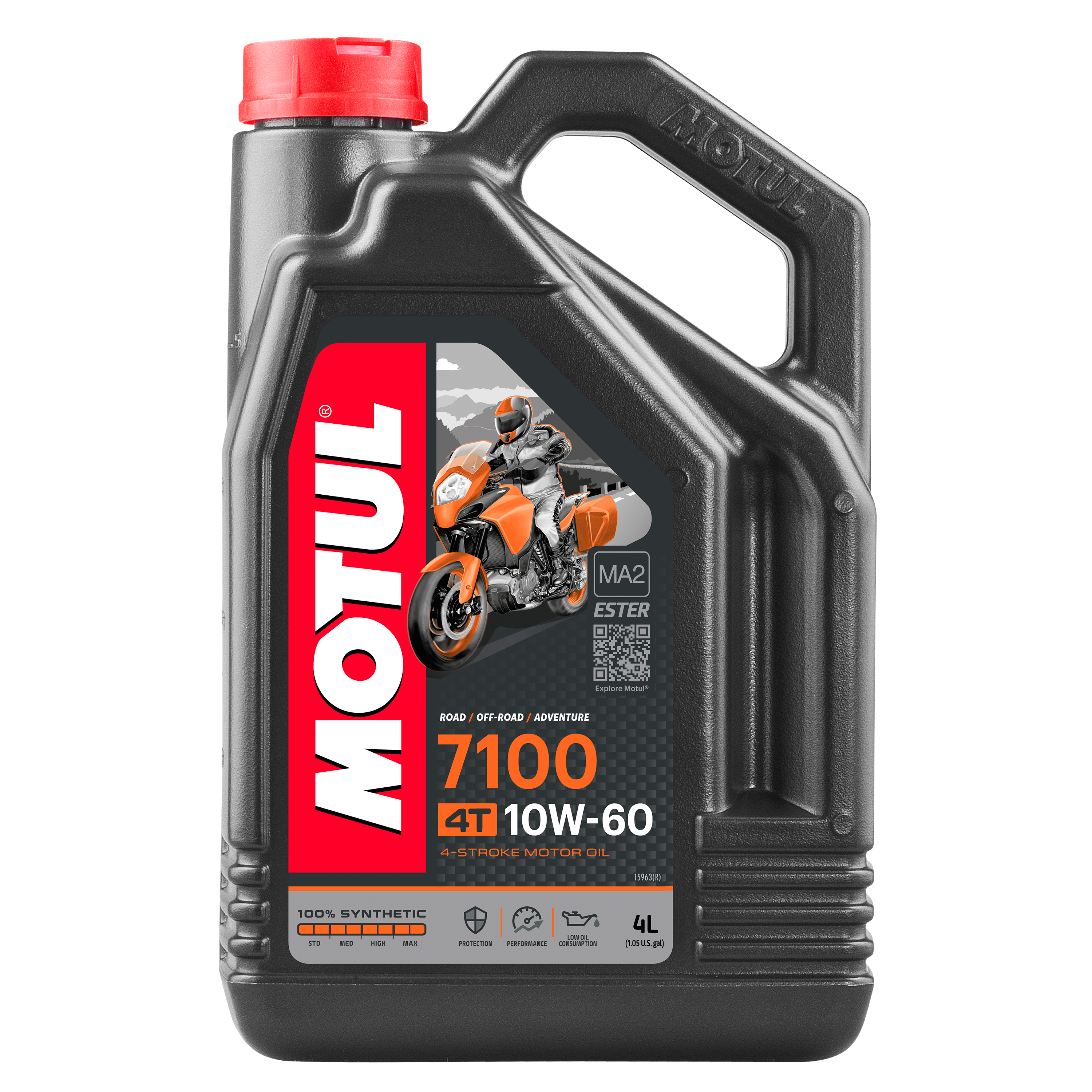 Motul 7100 4T 10W-60, 4 liter