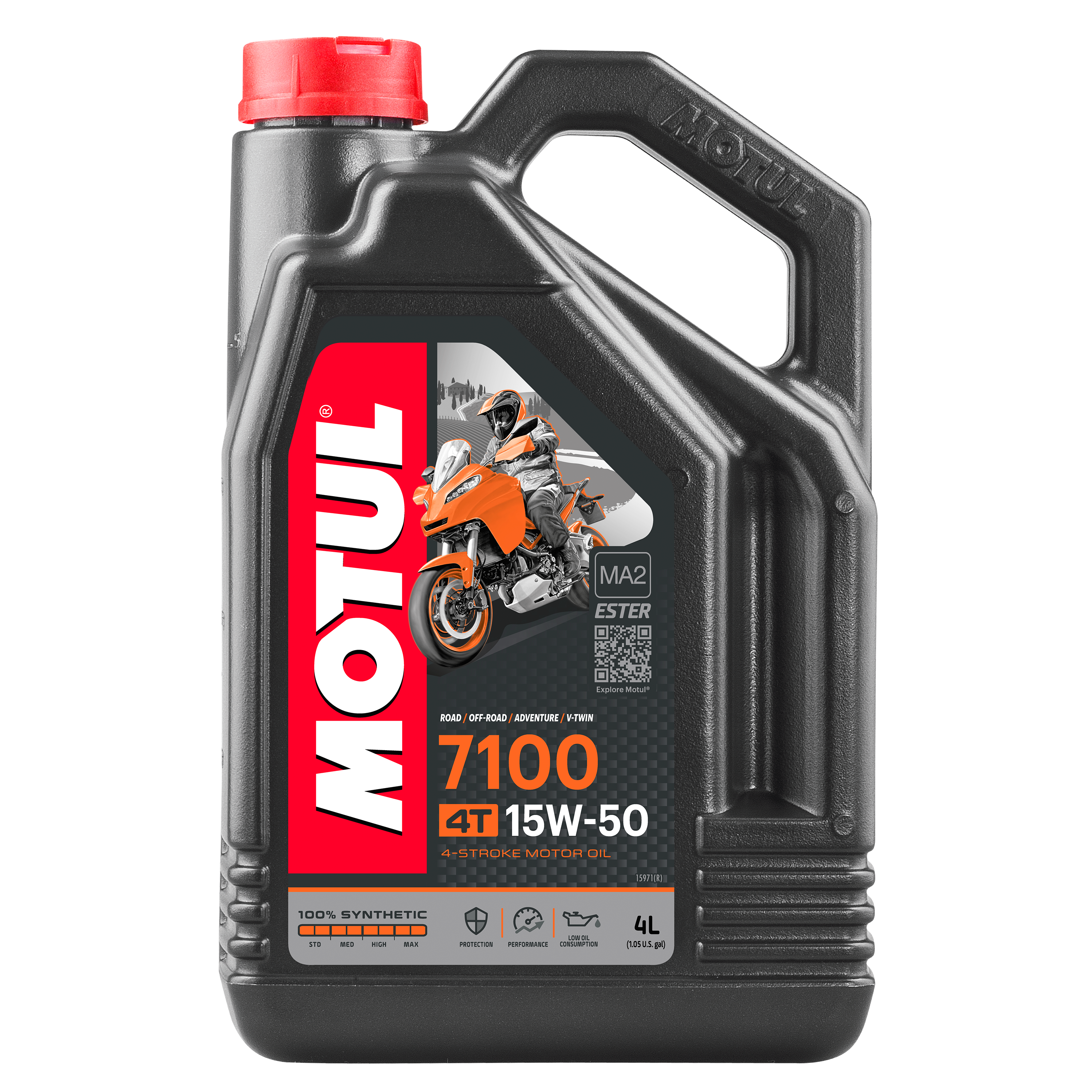 Motul 7100 4T 15W-50, 4 liter