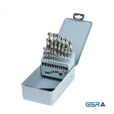 GSR  BORRSATS HSS-G 25 DEL 1-13MM