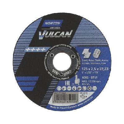 NORTON KAPSKIVA 125X2,5X22 VULCAN