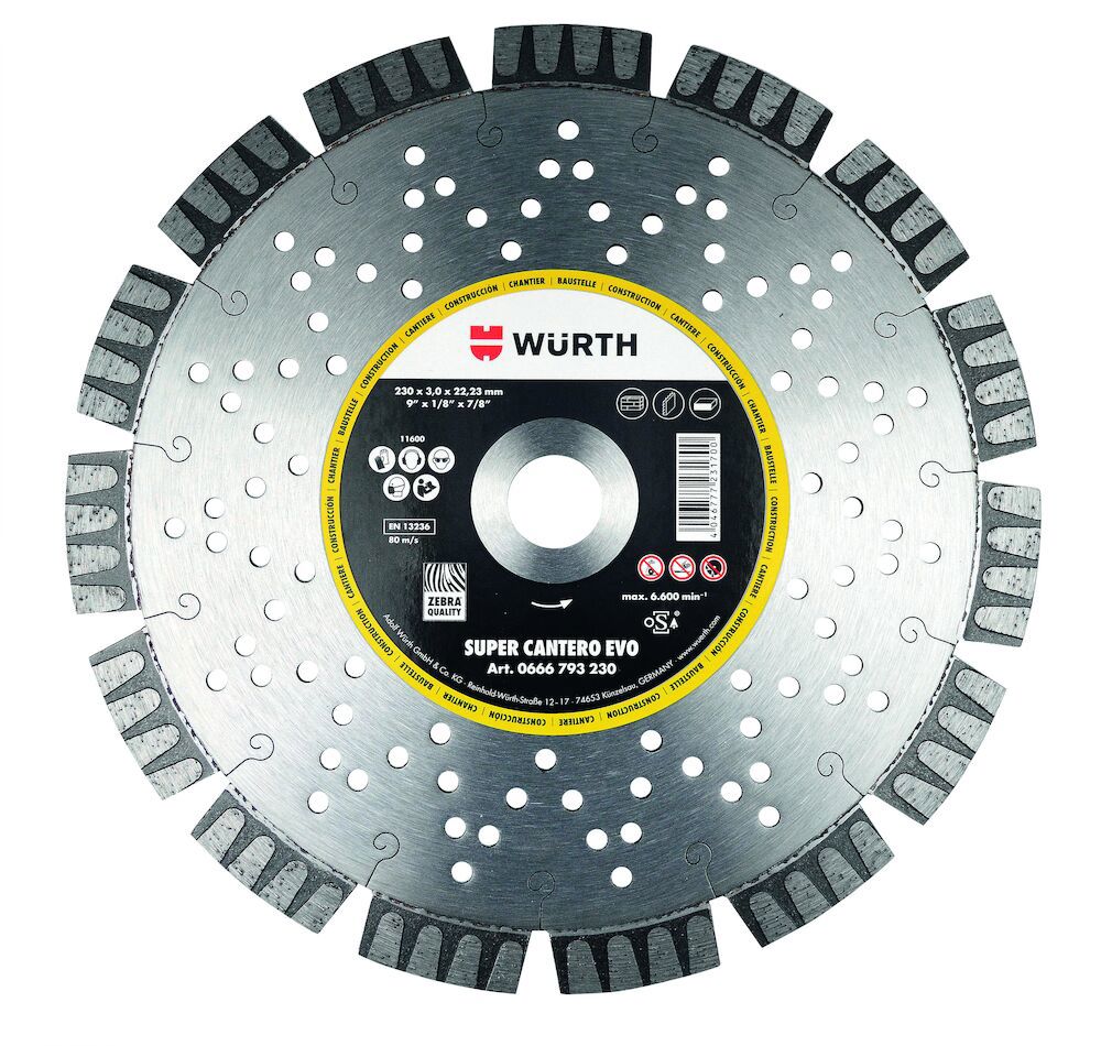 WURTH DIAMANTKAPSKIVA 22,23XD230