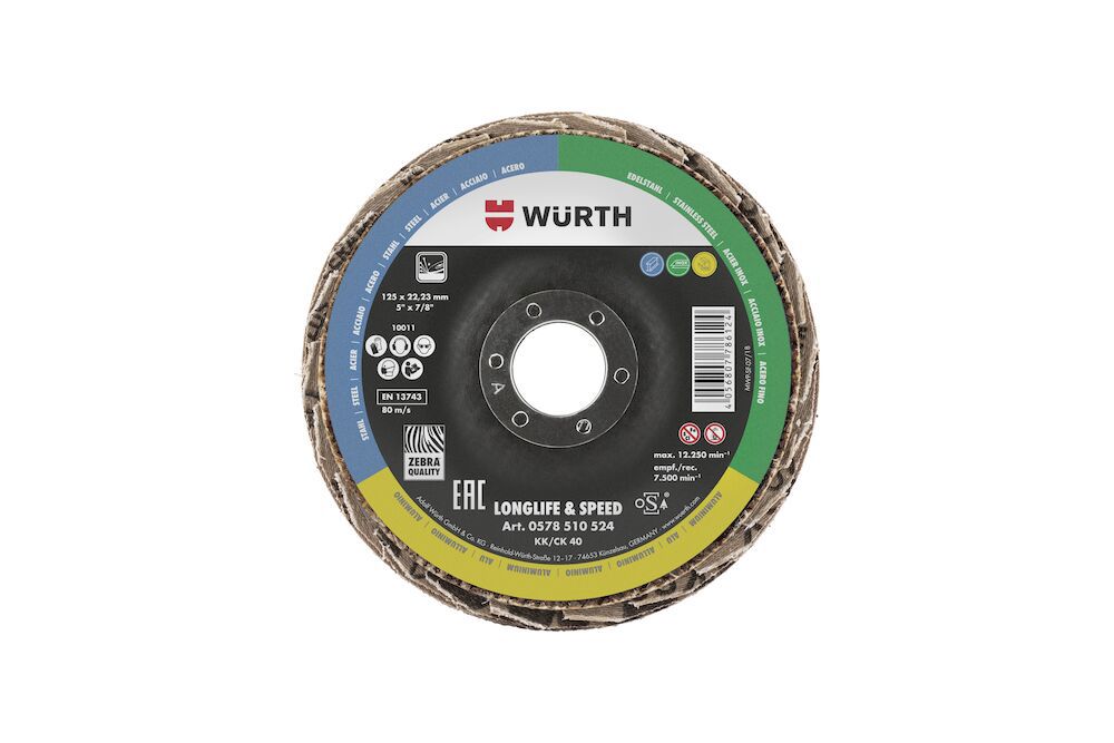 WURTH LAMELLRONDELL PLAN K80 125
