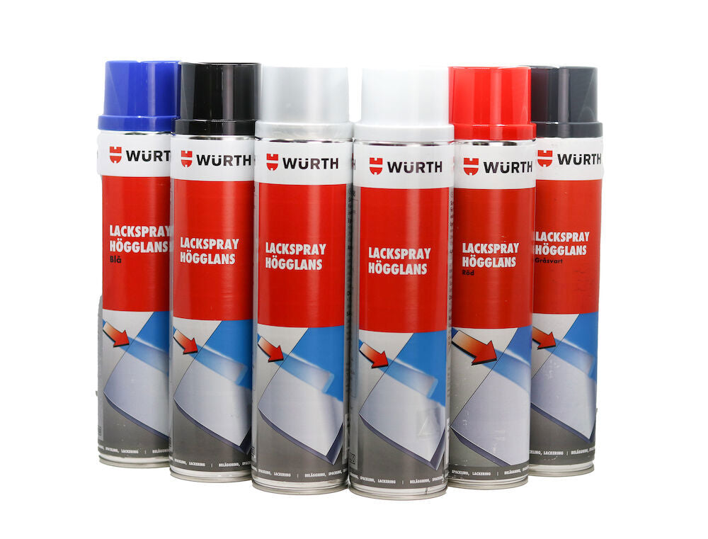 WURTH LACKSPRAY HÖGGL BLÅ 600 ML