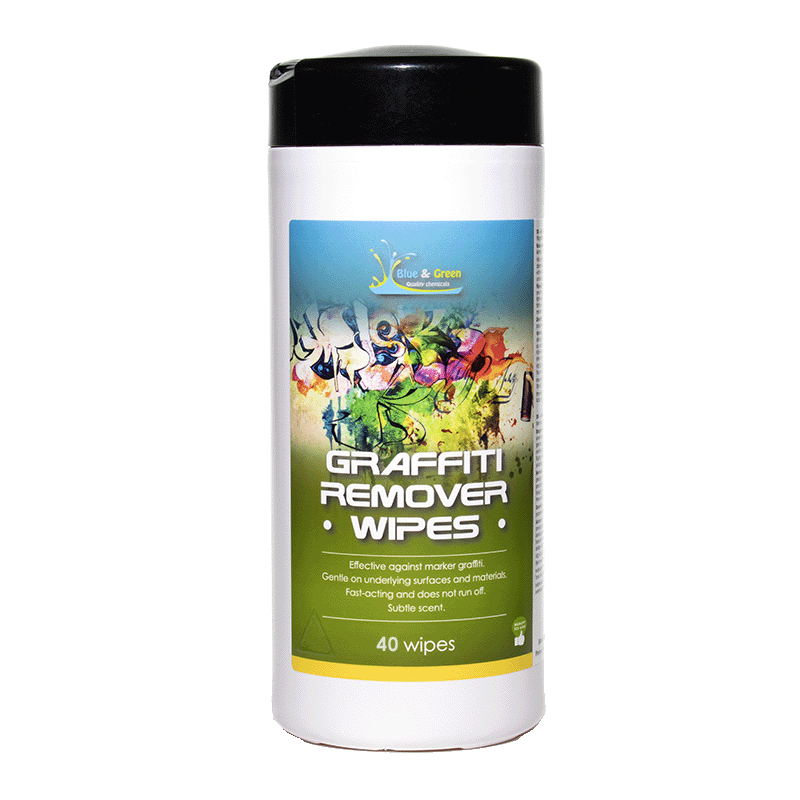 Graffitiborttagare Blue & Green Graffiti Wipes 40-pack