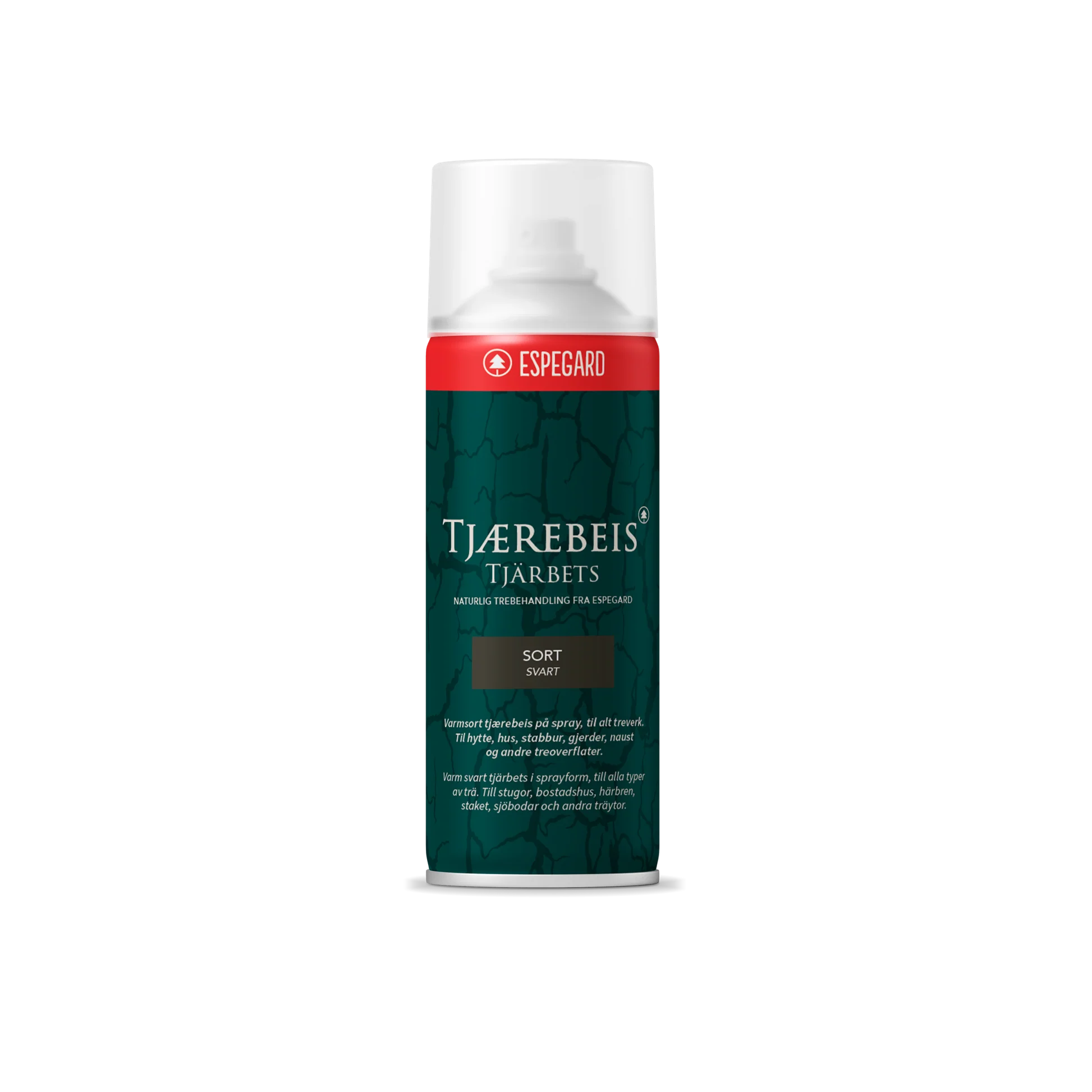 Tjärbets Espegard Svart, Spray 500 ml