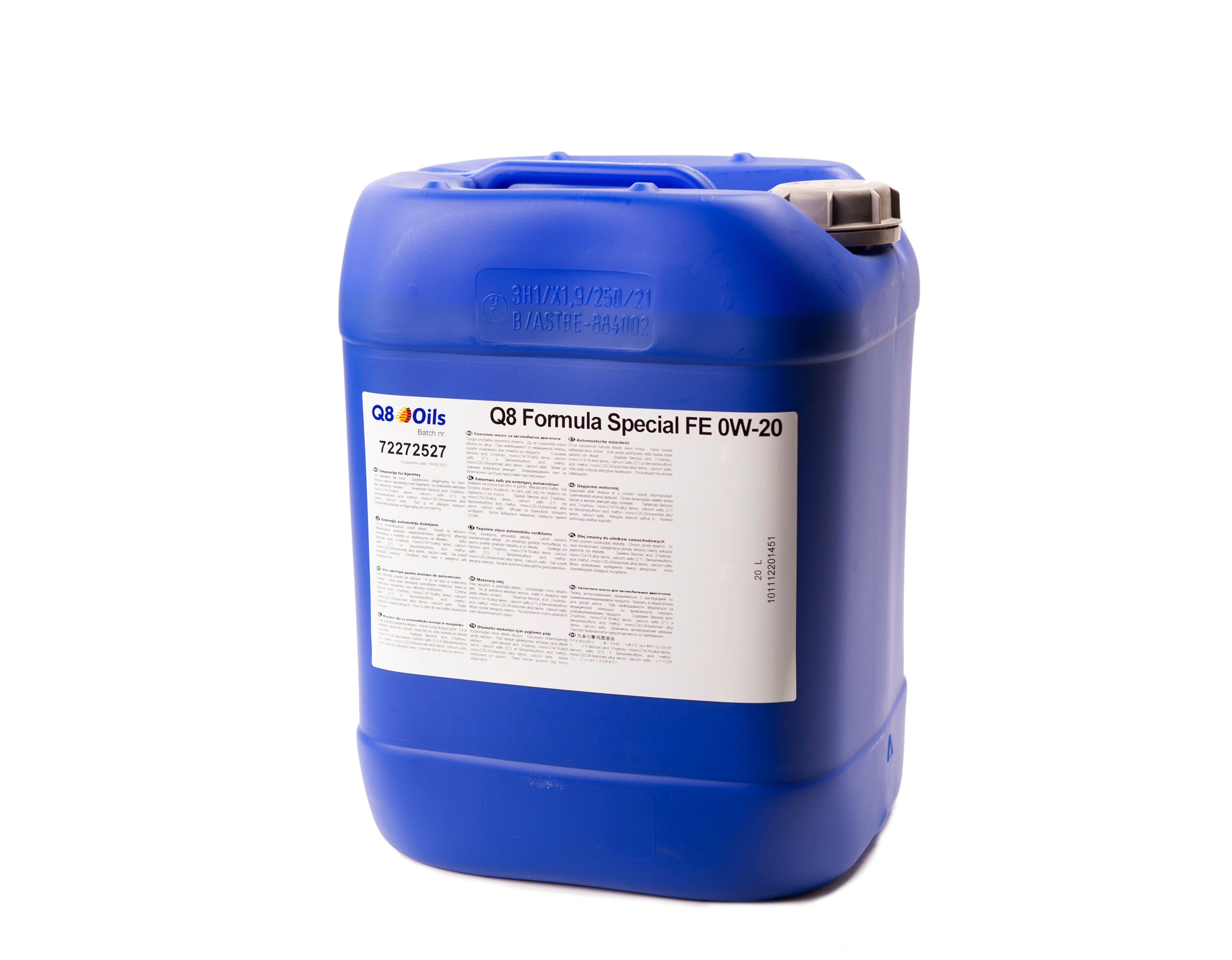 Q8 FORMULA SPECIAL FE 0W-20 - 20L