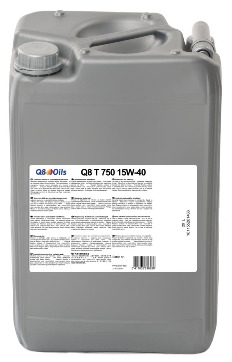Q8 T 750 15W-40 5L
