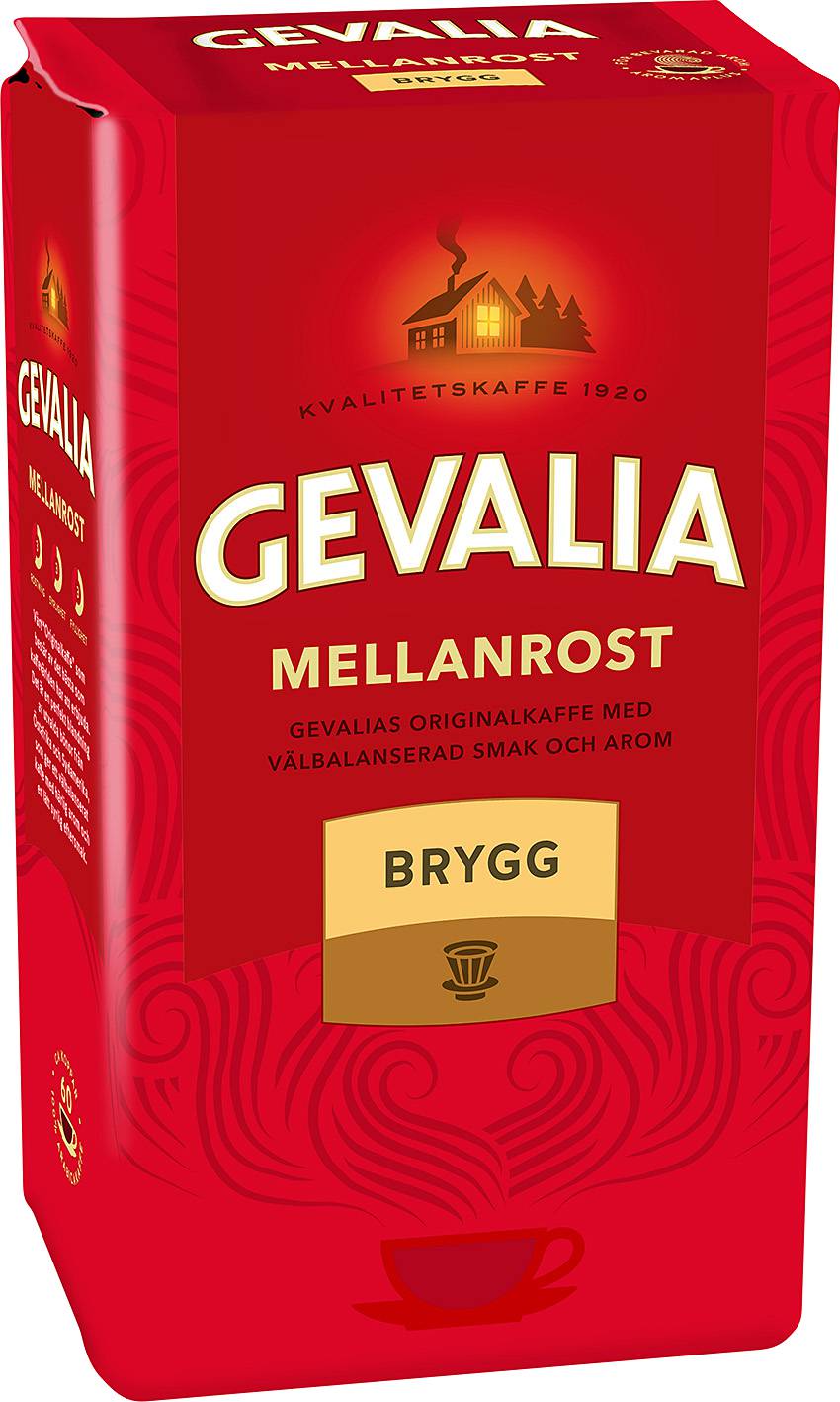 GEVALIA  BRYGGKAFFE GEVALIA MEL 0,45KG