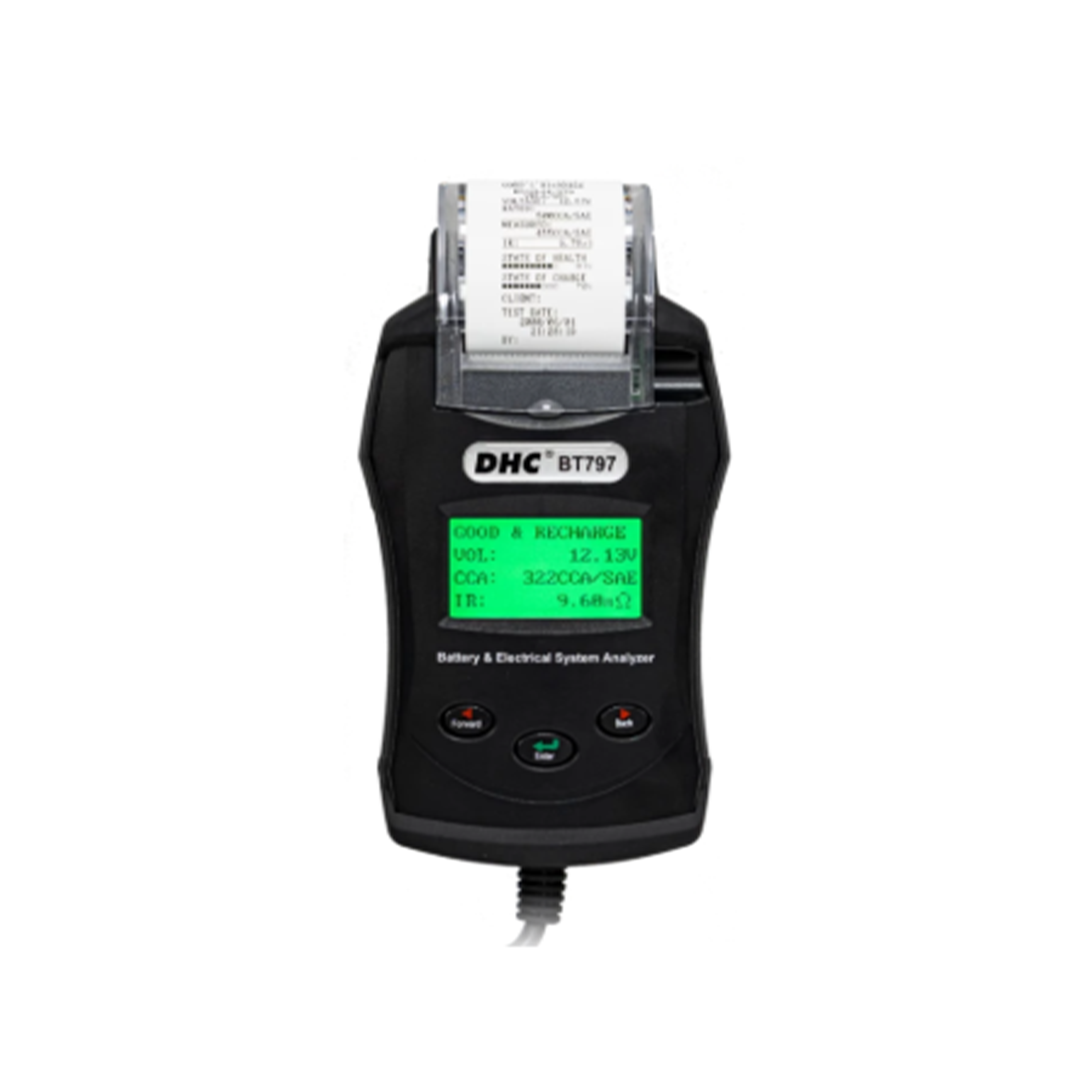 Batteritestare BT797 DHC med skrivare