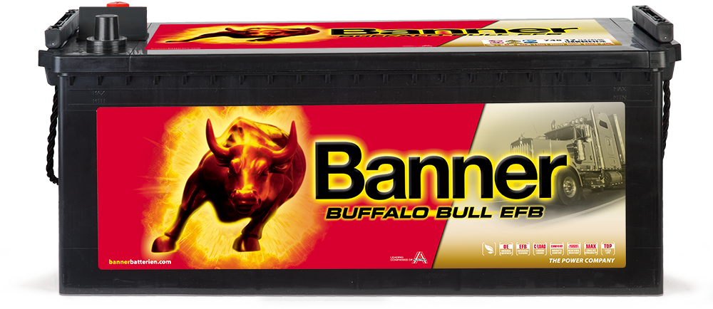 Banner Batteri Buffalo Bull EFB 12v 240Ah
