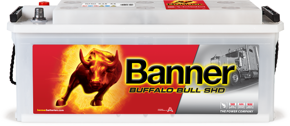 Banner Batteri Buffalo Bull  SHD 12v 135Ah
