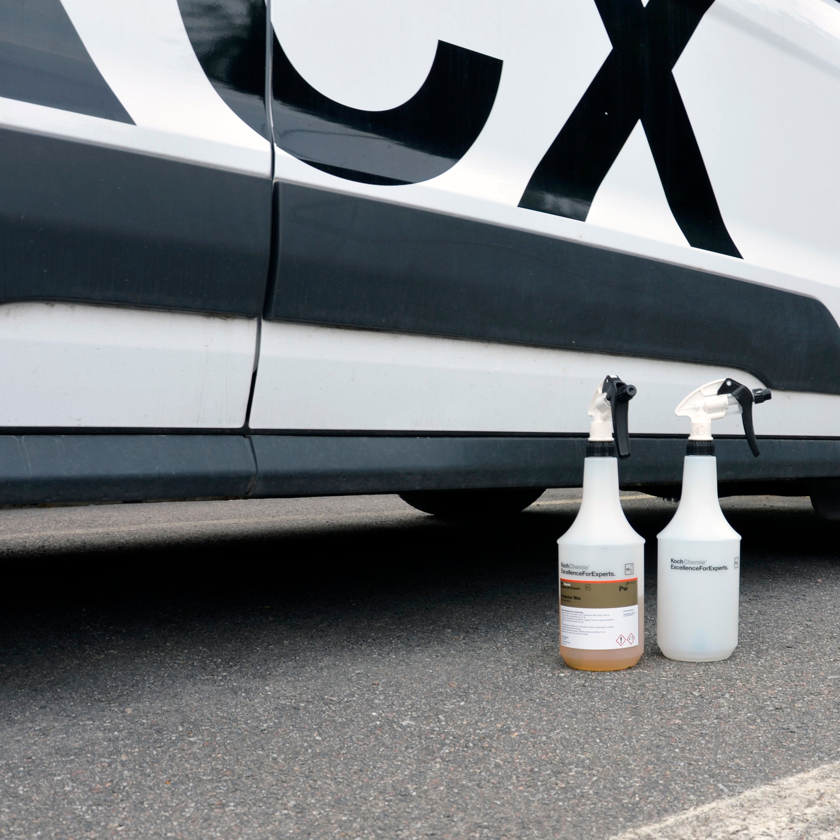 Koch-Chemie Etikett för Tomflaska