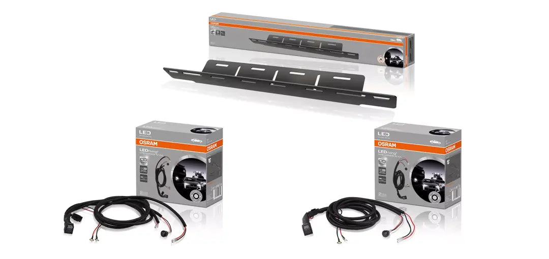 Extraljushållare OSRAM LEDriving License Plate Bracket AX