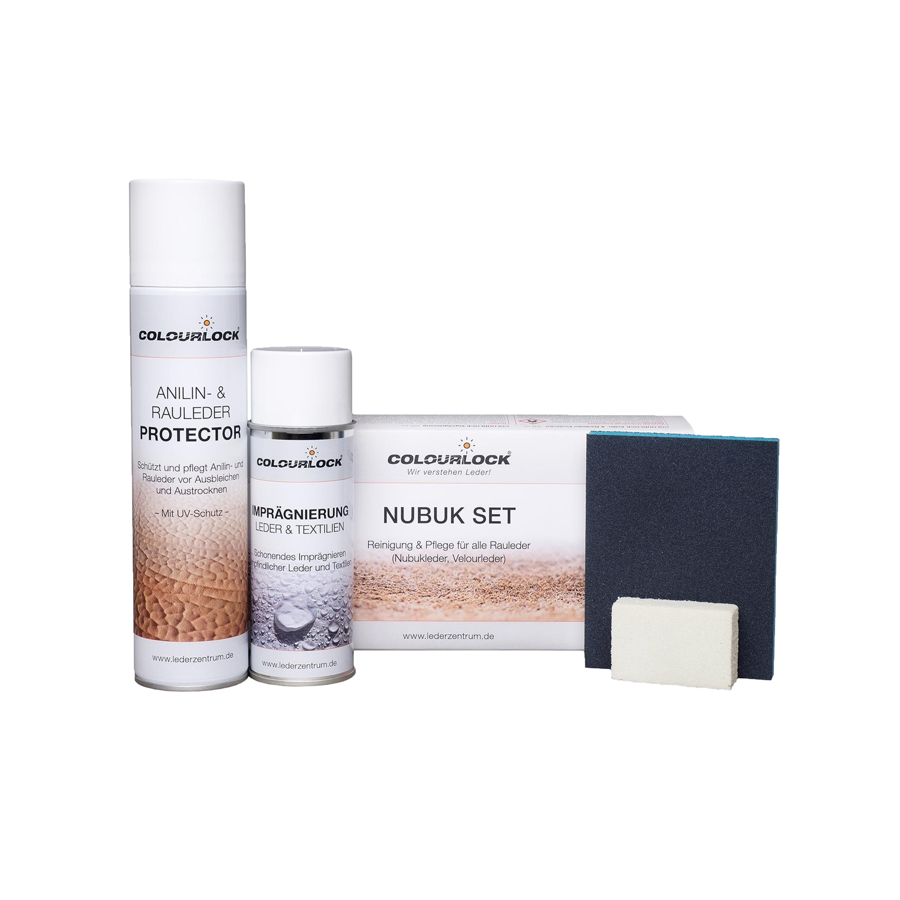#Läderrengöring & Skydd Colourlock Suede and Nubuck Care Kit