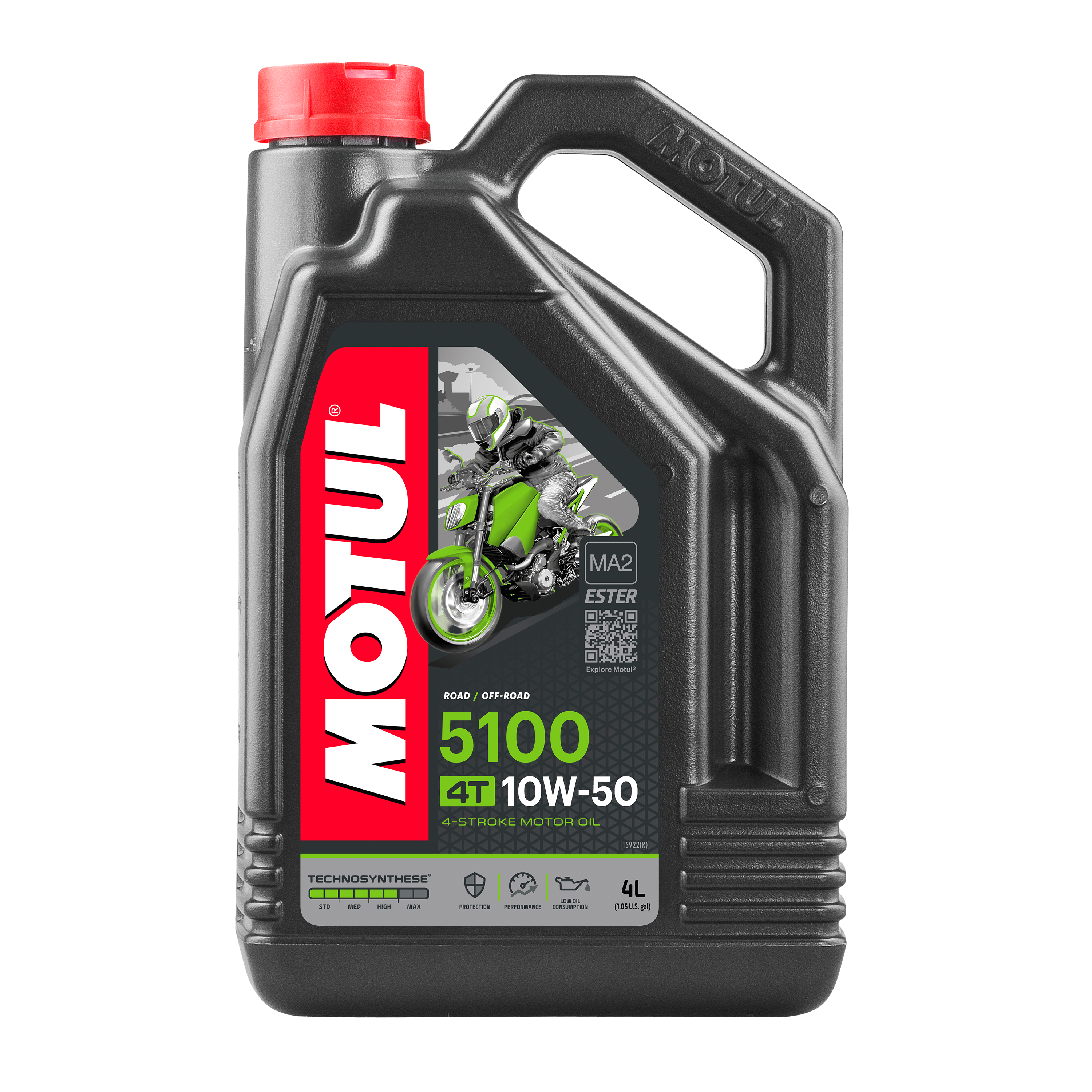 Motul 5100 4T 10W-50, 4 liter