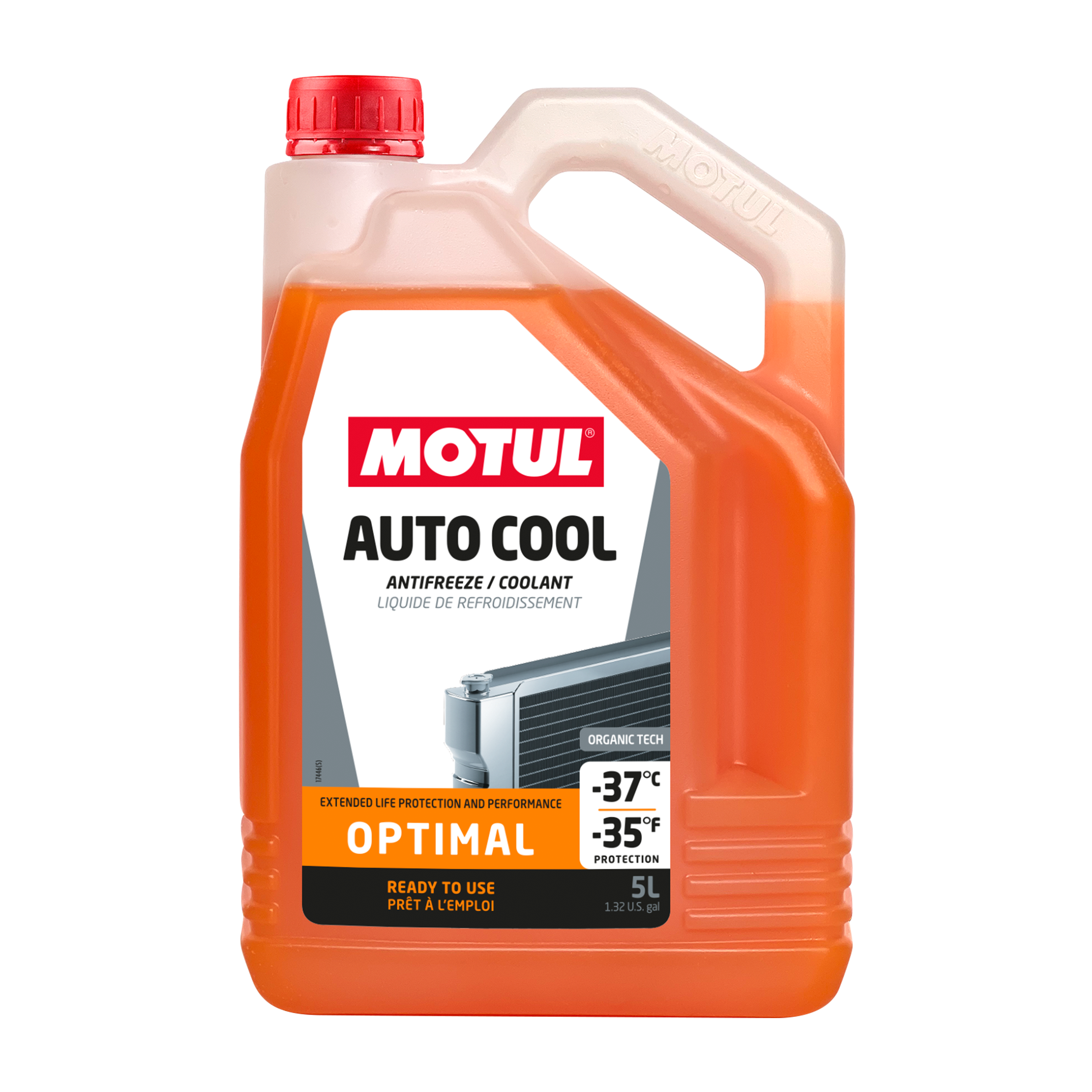 Motul AUTO COOL OPTIMAL -37C, 5 liter