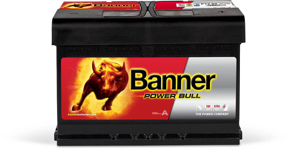 Banner Batteri Power Bull 12v 72Ah