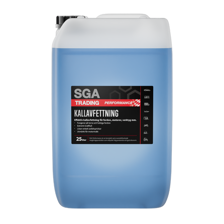 Tjärlösare SGA PERFORMANCE Kallavfettning, 25 liter