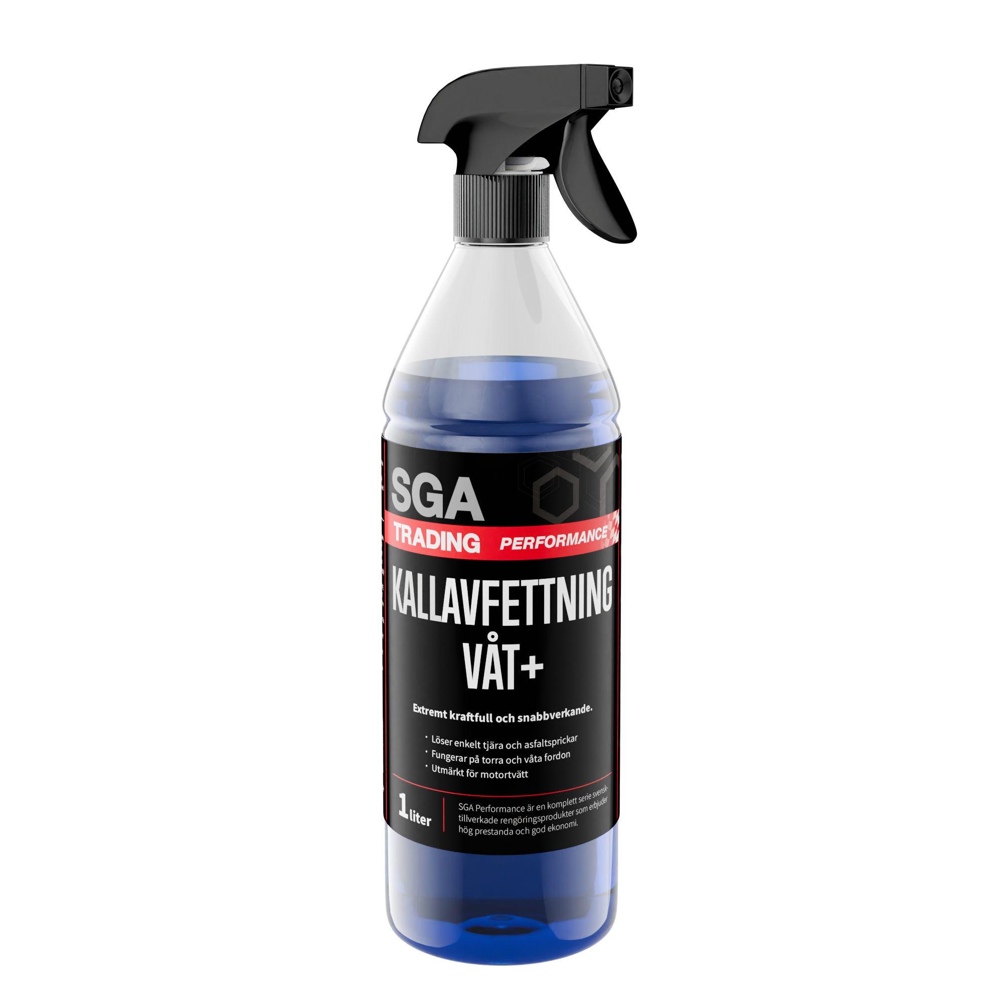 Tjärlösare SGA PERFORMANCE Kallavfettning VÅT + 1 liter