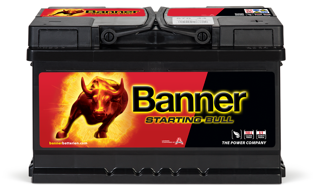 Banner Batteri Starting Bull 12v 70Ah