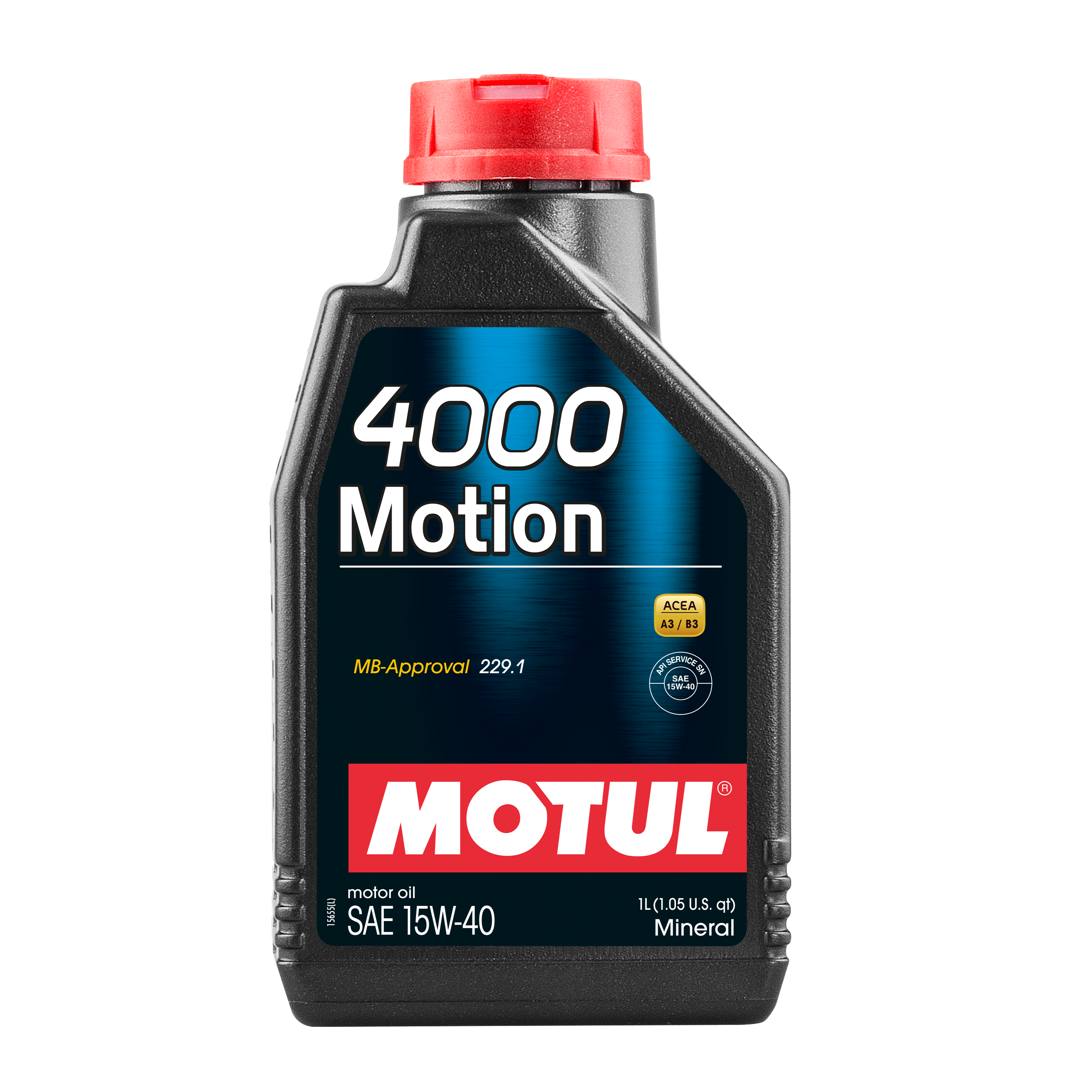 Motul 4000 MOTION 15W-40, 1 liter