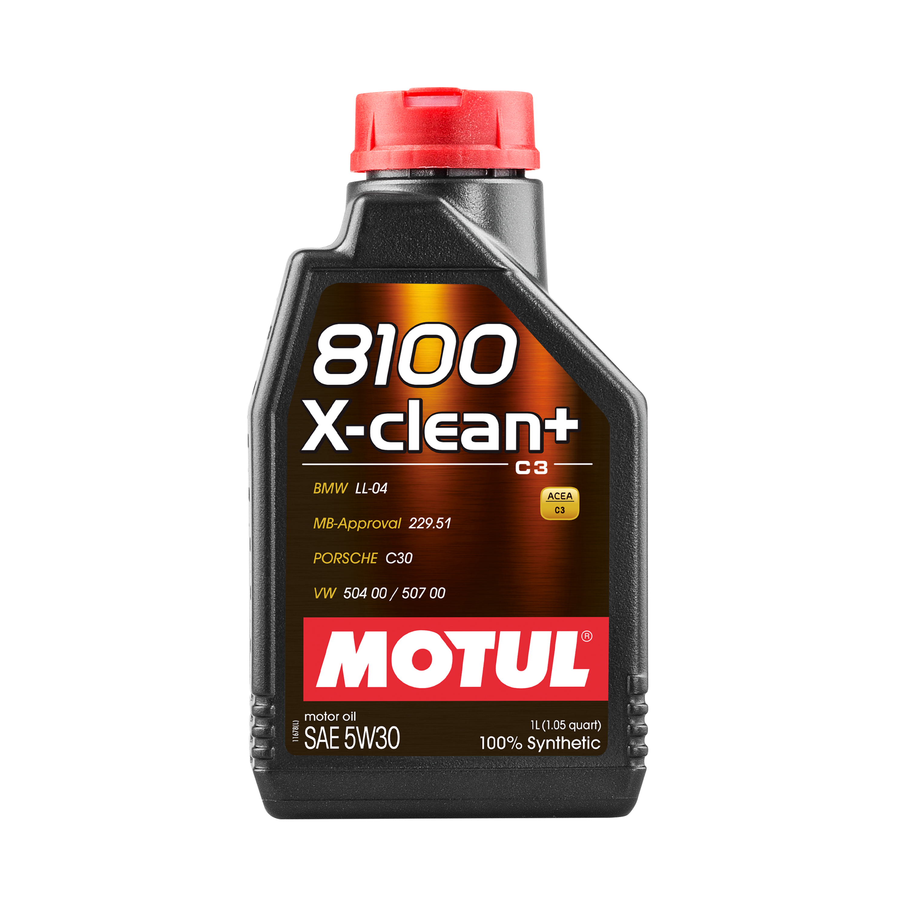 Motul 8100 X-CLEAN + 5W-30, 1 liter