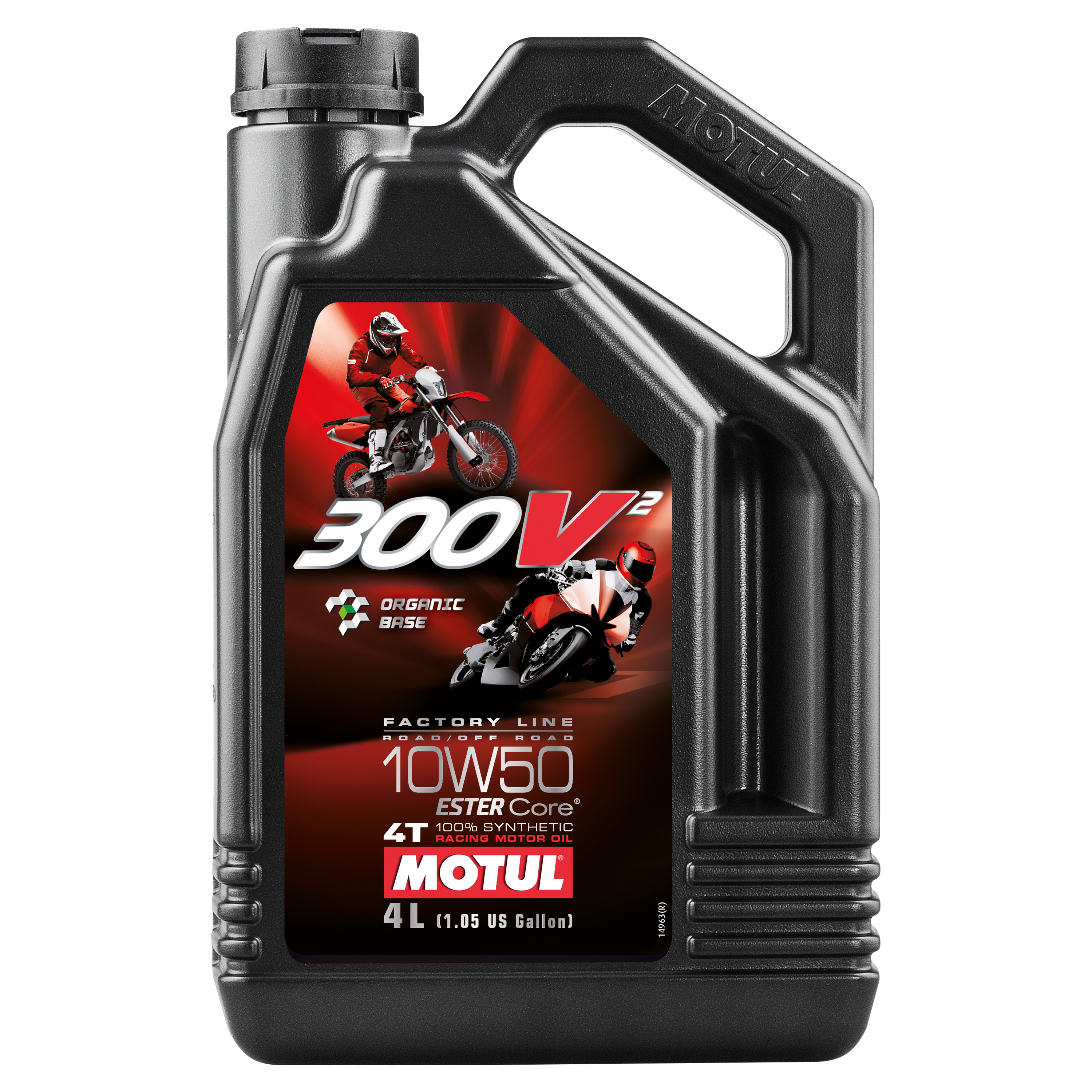 Motul 300V 4T Factory Line 10W-50, 4 liter