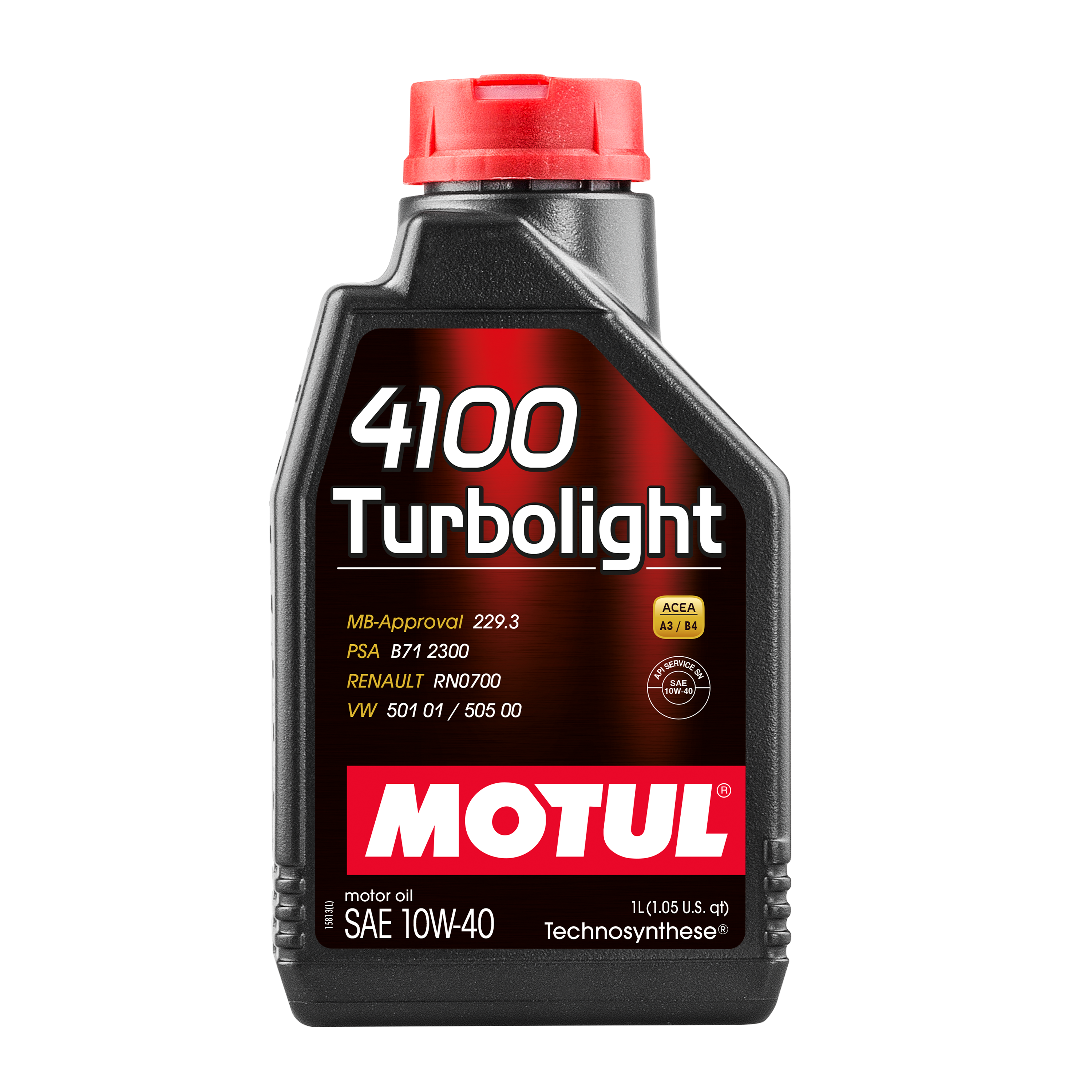Motul 4100 TURBOLIGHT 10W-40, 1 liter