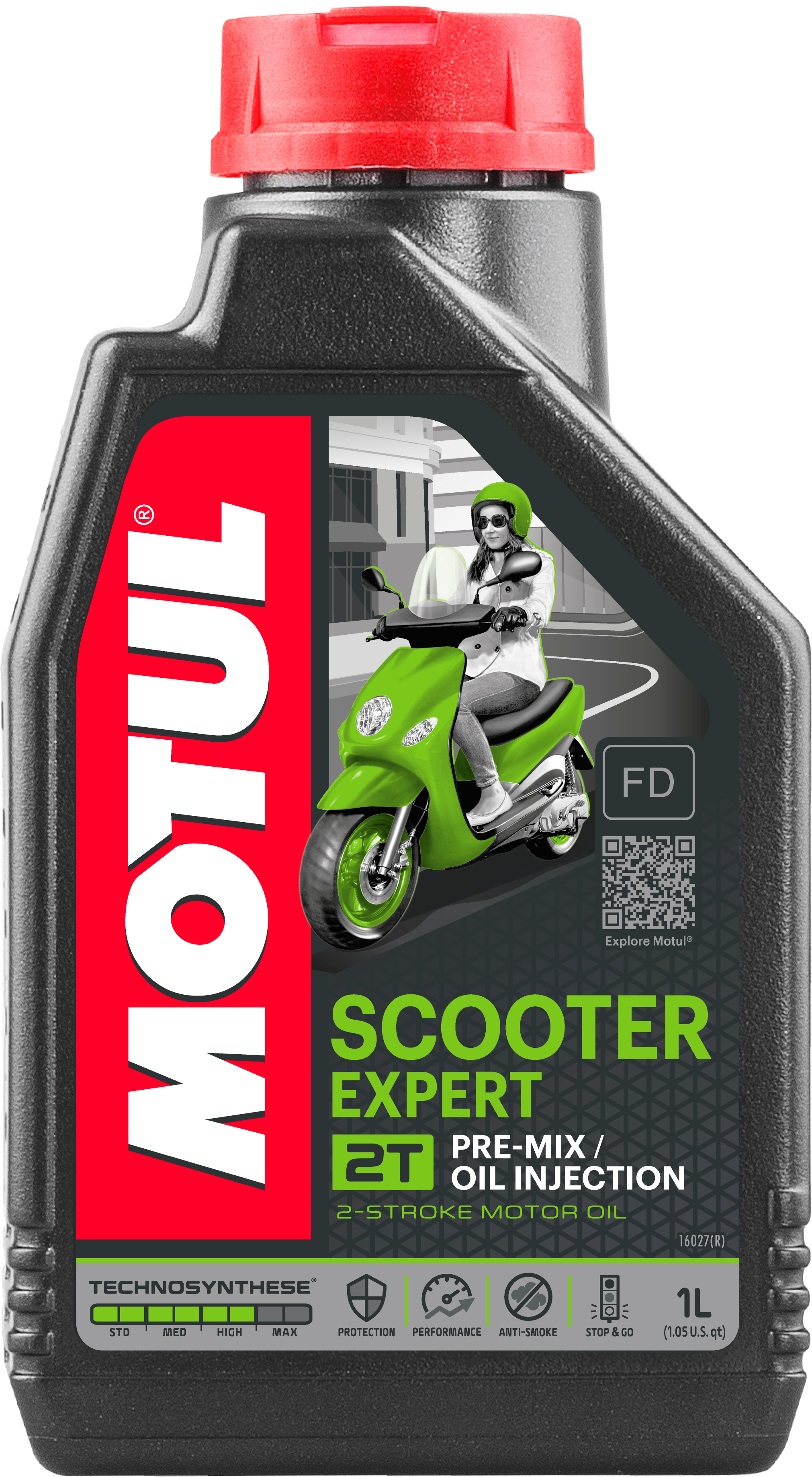 Motul Scooter Expert 2T, 1 liter