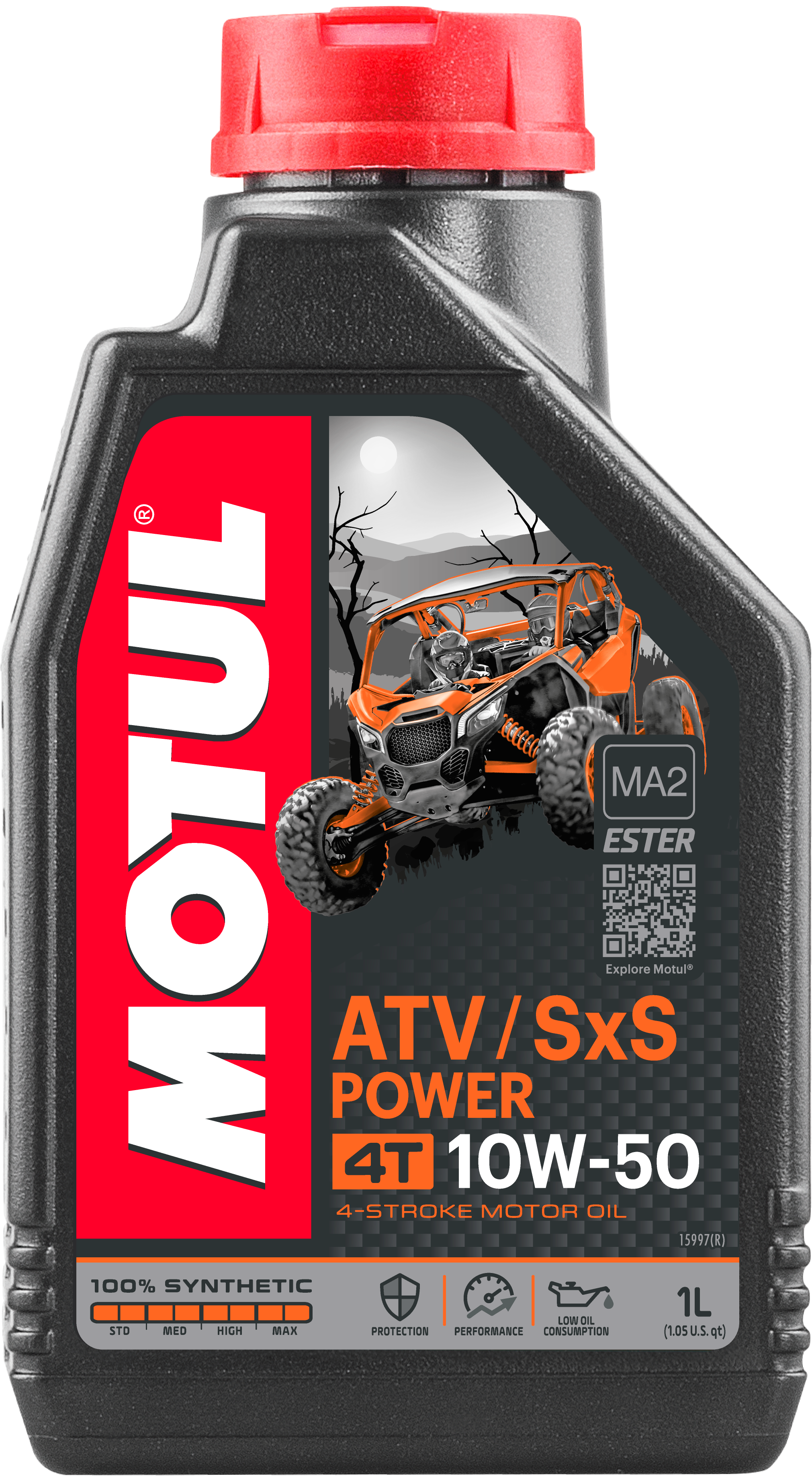 Motul ATV SxS Power 10W-50, 1 liter