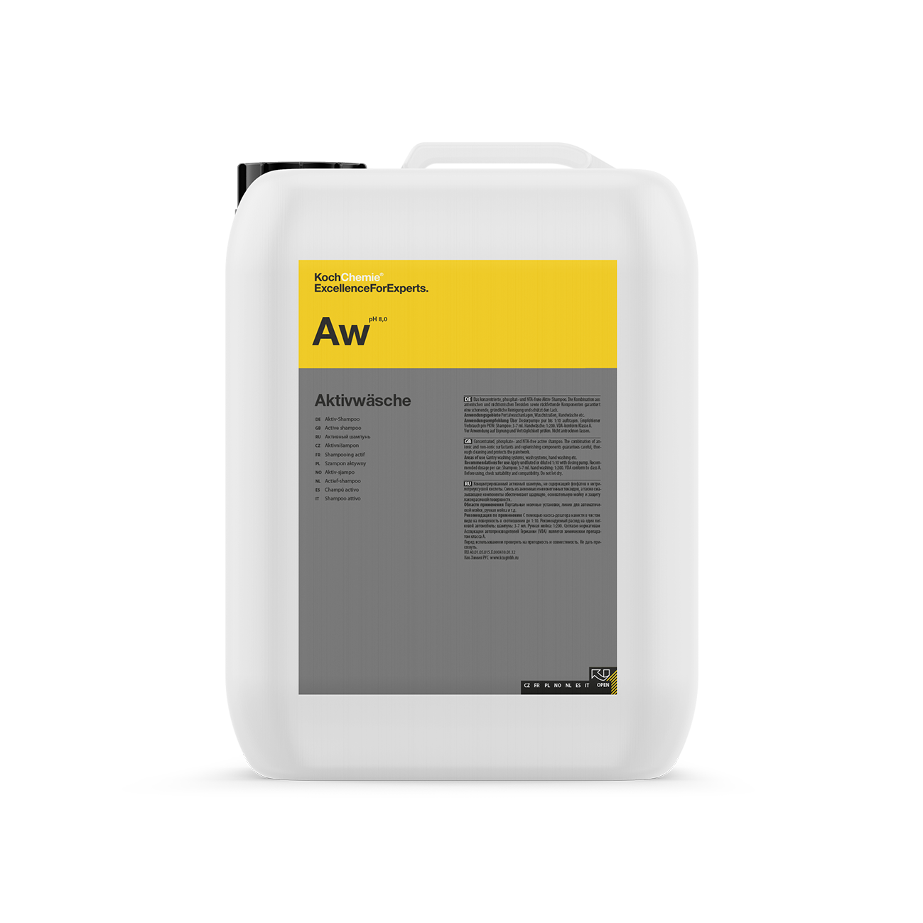Bilschampo Koch-Chemie Active Shampoo, 11 kg