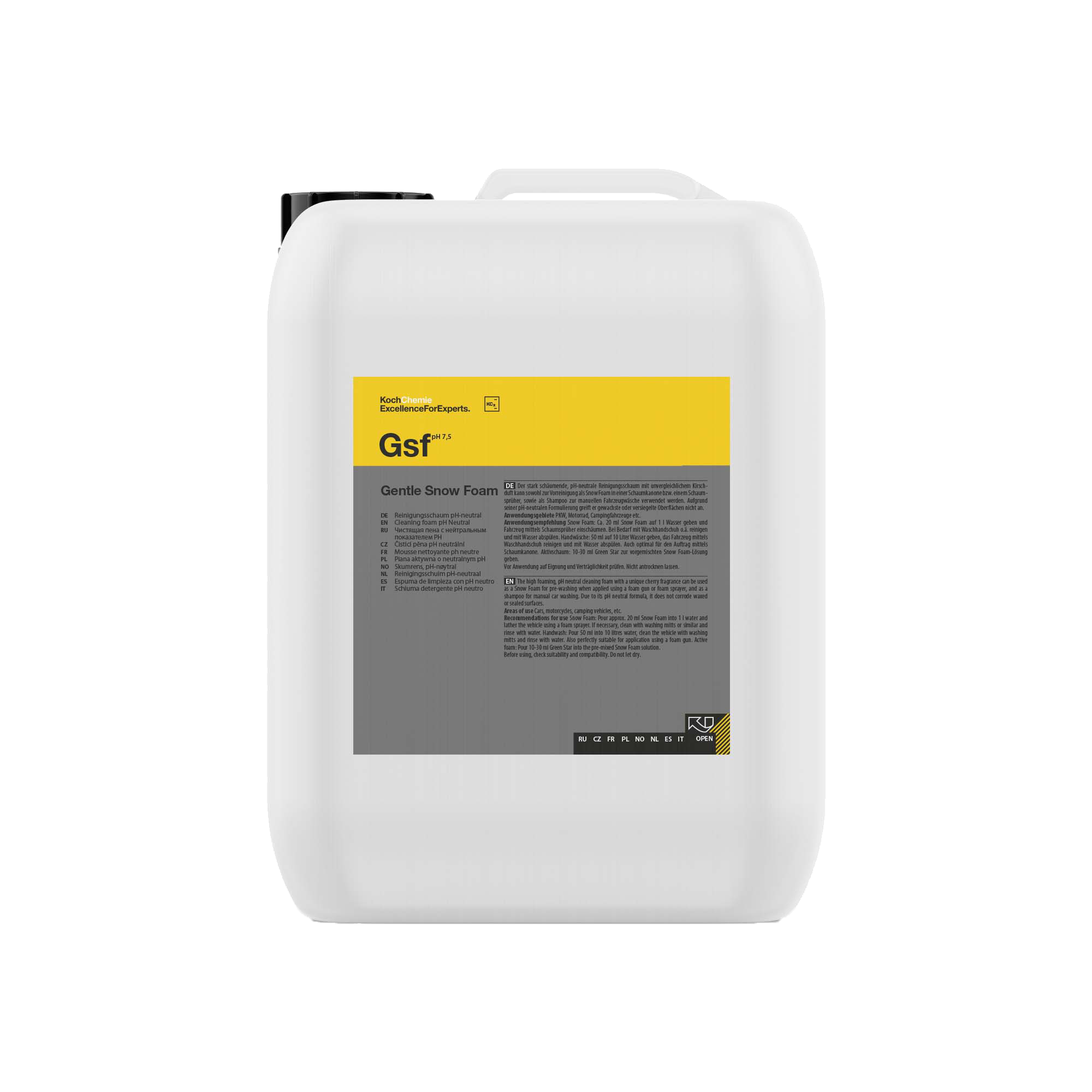 Förtvätt schampo Koch-Chemie Gentle Snow Foam, 5 liter