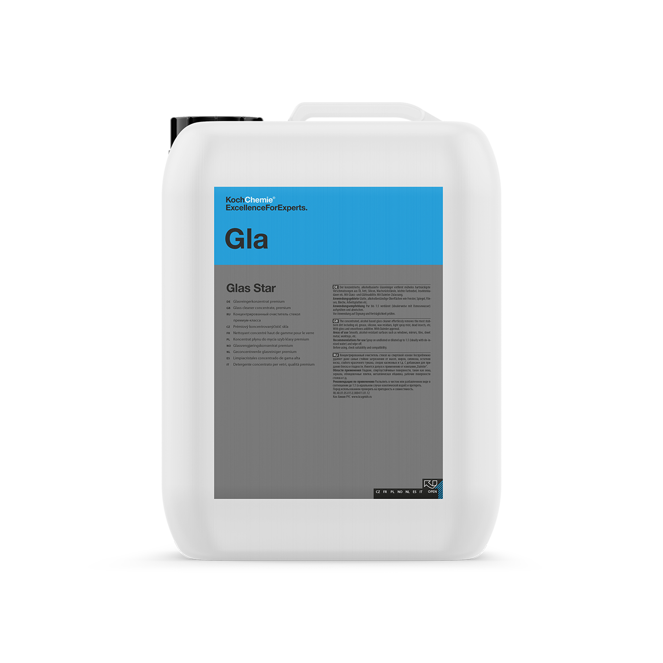 Glasrengöring premium Koch-Chemie Glas Star, 10 liter